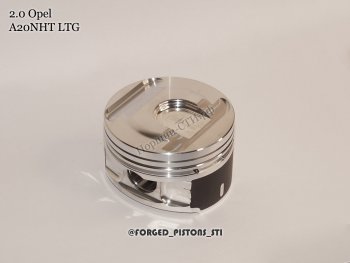21 449 р. Комплект кованых поршней (Opel 2.0l A20NHT LTG под кольца 1,5/1,5/3,0) СТИ  Opel Insignia ( A,  А) (2008-2013) (диаметр поршня: 86.00 мм). Увеличить фотографию 4
