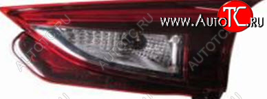 5 849 р. Правый фонарь задний (диодный, внутренний) DEPO  Mazda 3/Axela  BM (2013-2019)