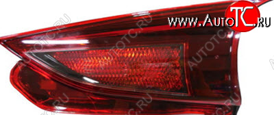 4 499 р. Правый фонарь задний (внутренний) DEPO Mazda 3/Axela BM рестайлинг, хэтчбэк (2016-2019)