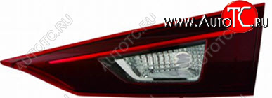 3 879 р. Правый фонарь задний (внутренний) DEPO Mazda 3/Axela BM рестайлинг седан (2016-2019)