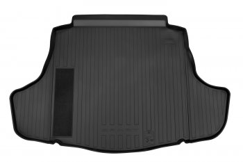 2 599 р. Коврик в багажник (полиуретан, чёрный) TOYOTA Toyota Camry XV70 рестайлинг (2020-2024). Увеличить фотографию 1