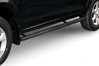 1 949 р. Защита порогов (труба диаметр 76) Arbori Toyota RAV4 XA30 5 дв. удлиненный 2-ой рестайлинг (2010-2013). Увеличить фотографию 1