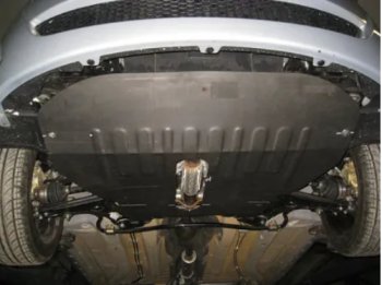 17 799 р. Защита картера двигателя и КПП (V-1,5) Alfeco  Chery Very (2011-2024) (Алюминий 4 мм). Увеличить фотографию 1