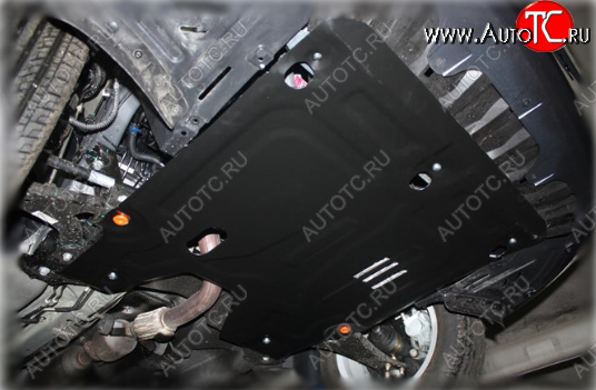 3 989 р. Защита картера двигателя и КПП (V-1,6) Alfeco Chery Arrizo 7 дорестайлинг (2014-2016) (Сталь 2 мм)