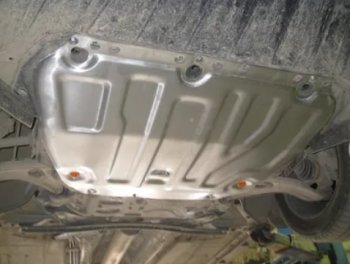 14 699 р. Защита картера двигателя и КПП Alfeco  Ford Focus  3 (2010-2019) (Алюминий 4 мм). Увеличить фотографию 2