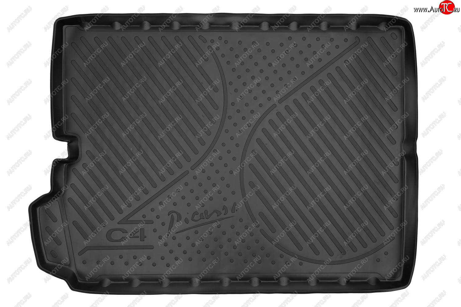 1 599 р. Коврик в багажник (полиуретан) CITROEN  CITROEN C4 Grand Picasso - C4 picasso  3D (черный)