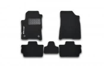 4 299 р. Коврик багажника (текстиль) Element Chery Bonus (A13) лифтбэк (2011-2016) (Чёрные). Увеличить фотографию 1