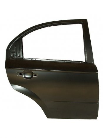 14 749 р. Правая дверь задняя BodyParts Chevrolet Aveo T250 седан рестайлинг (2006-2011) (Неокрашенная). Увеличить фотографию 1