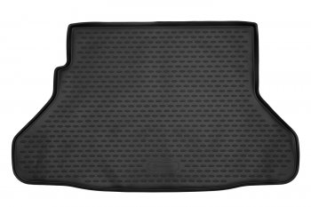 3 099 р. Коврик багажника (полиуретан) Element  Honda Insight  2 (2009-2014) (Чёрный). Увеличить фотографию 1