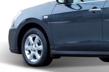 2 399 р. Брызговики передние FROSCH Nissan Almera седан G15 (2012-2019). Увеличить фотографию 2