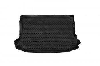 1 299 р. Коврик в багажник (полиуретан, чёрный) Element  Ford EcoSport (2013-2019). Увеличить фотографию 1