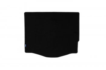 Коврик в багажник (текстиль, чёрный) Klever Ford Focus 3 хэтчбэк рестайлинг (2014-2019)