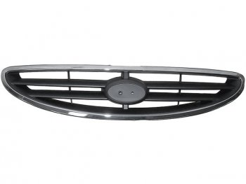 Решётка радиатора (хром) BodyParts Hyundai Accent седан ТагАЗ (2001-2012)
