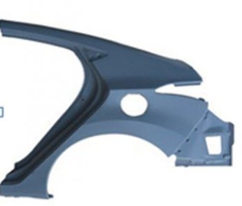 17 299 р. Левое крыло заднее BodyParts  Hyundai Avante - Elantra ( XD2,  MD) (Неокрашенное). Увеличить фотографию 1