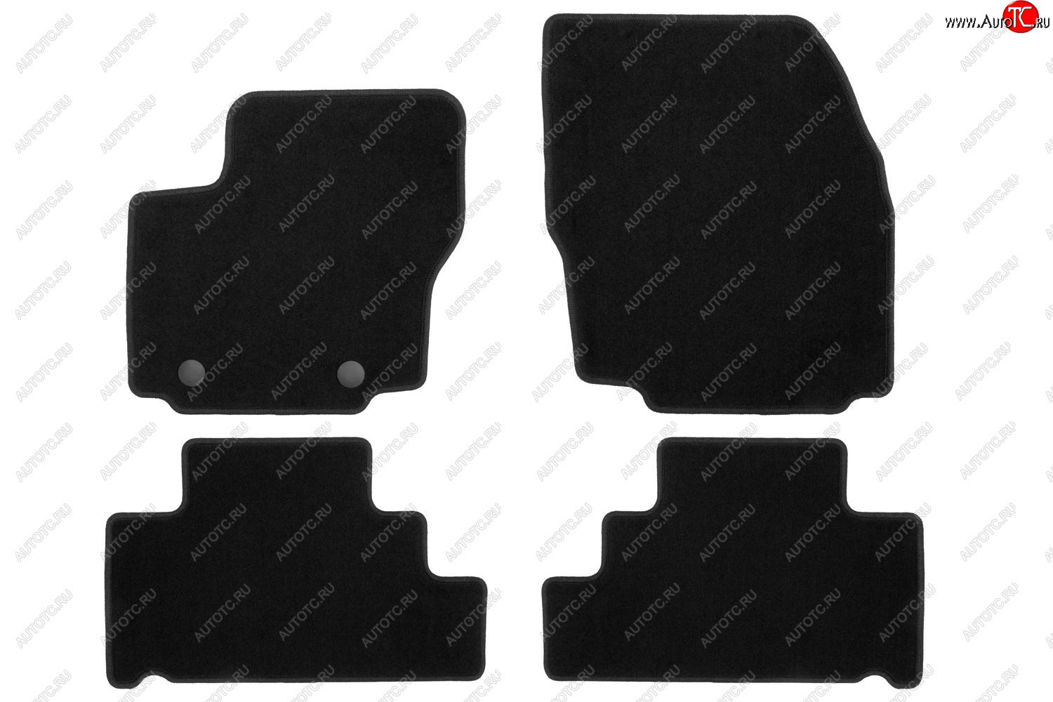 3 099 р. Коврики салона (текстиль) Klever Econom  Ford S-Max  1 (2006-2015) (Чёрные)
