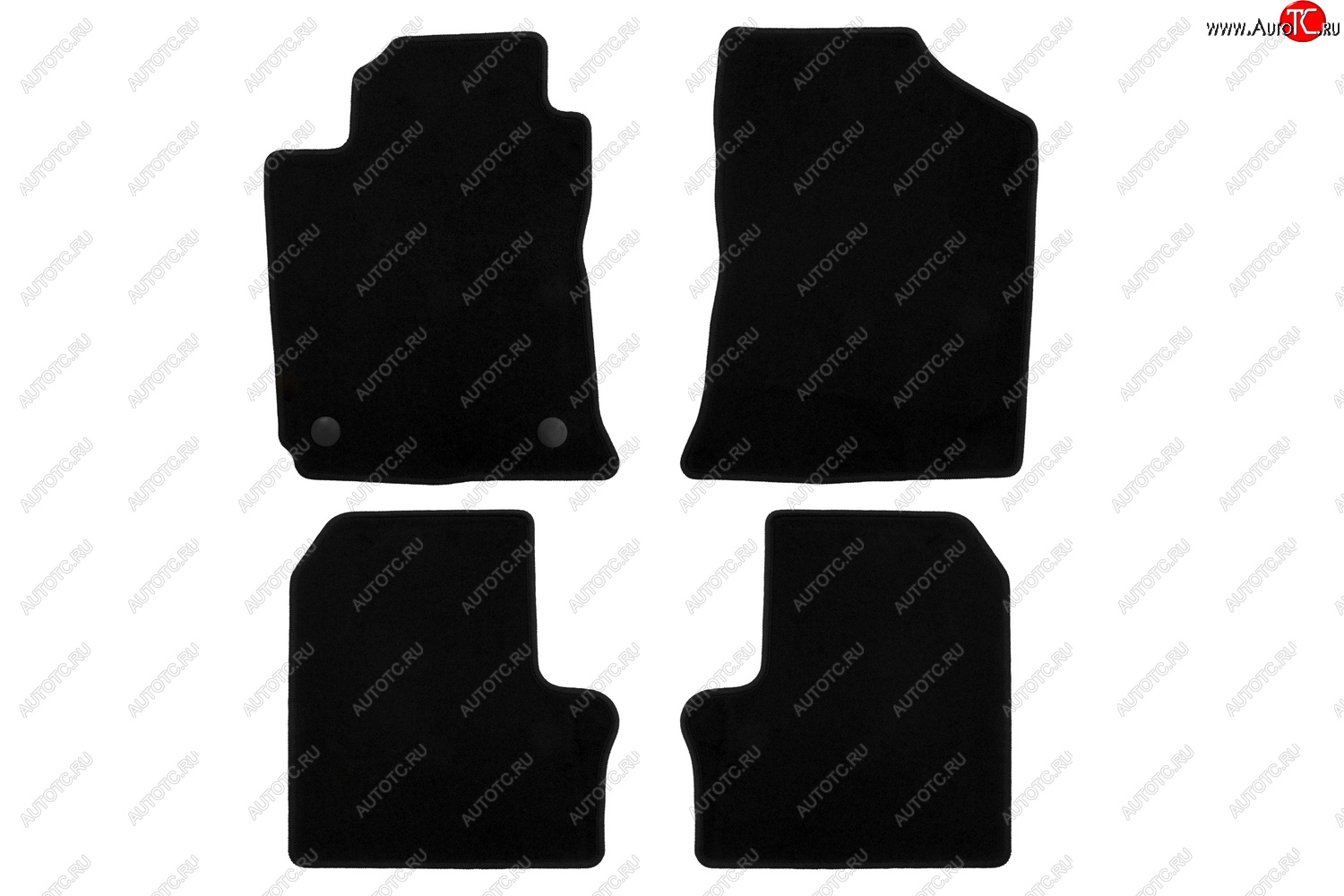 289 р. Комплект ковриков в салон (чёрные, текстиль) Klever Econom BYD F3 седан (2005-2014)