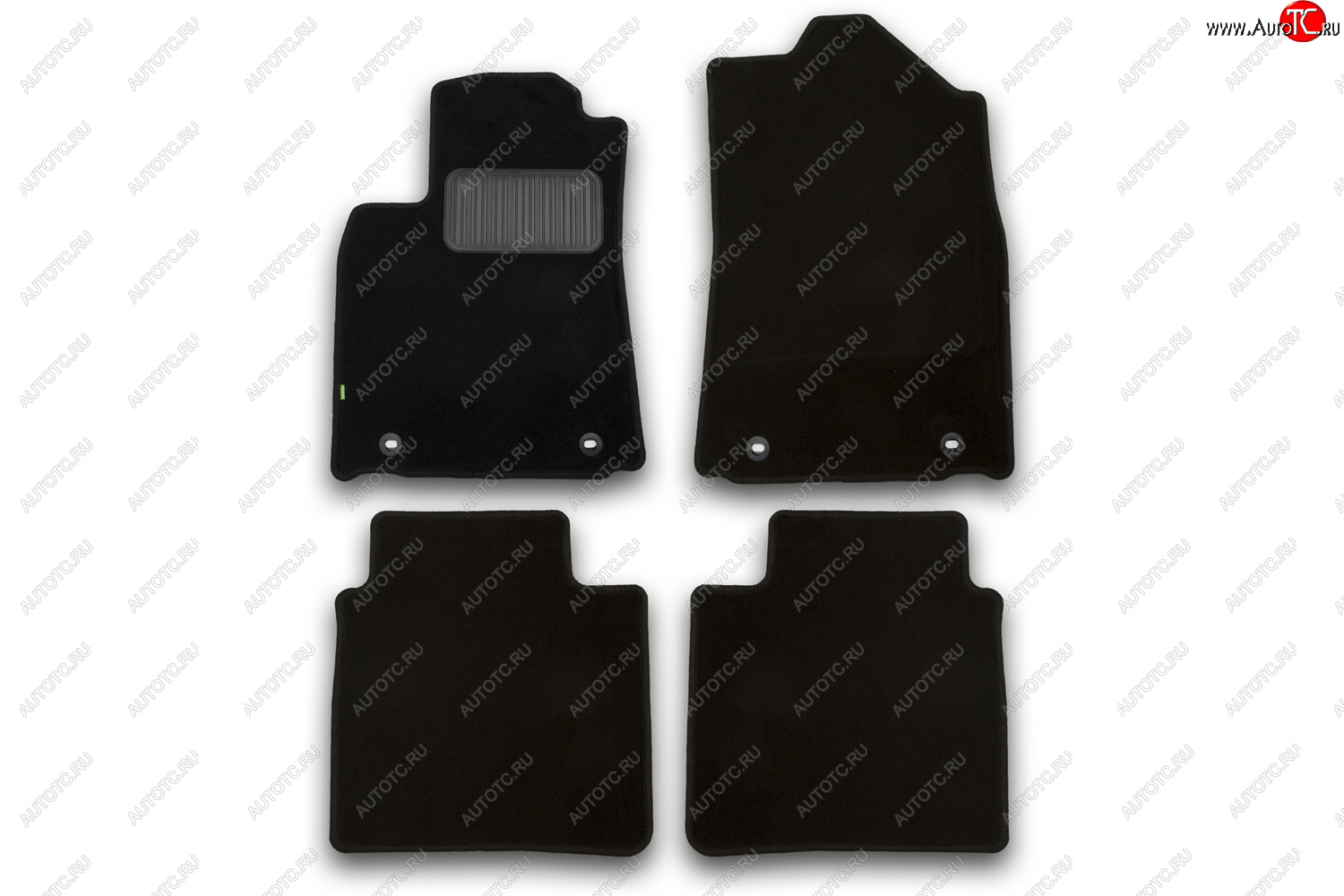3 979 р. Комплект ковриков в салон (чёрные, текстиль) Klever Standard Lexus ES 250 6 XV60 дорестайлинг (2012-2015)