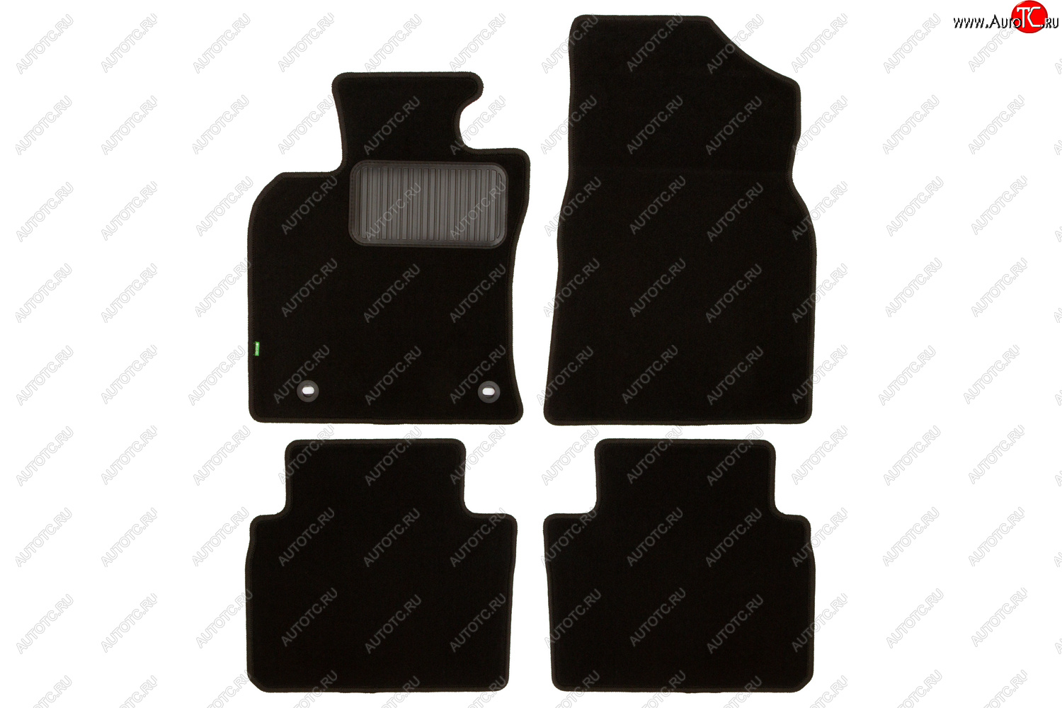 4 299 р. Комплект ковриков в салон (чёрные, текстиль) Klever Standard Toyota Camry XV70 рестайлинг (2020-2024)