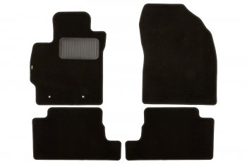 Комплект ковриков в салон (чёрные, текстиль) Klever Standard Toyota Auris E150 хэтчбэк 5 дв. рестайлинг (2010-2012)