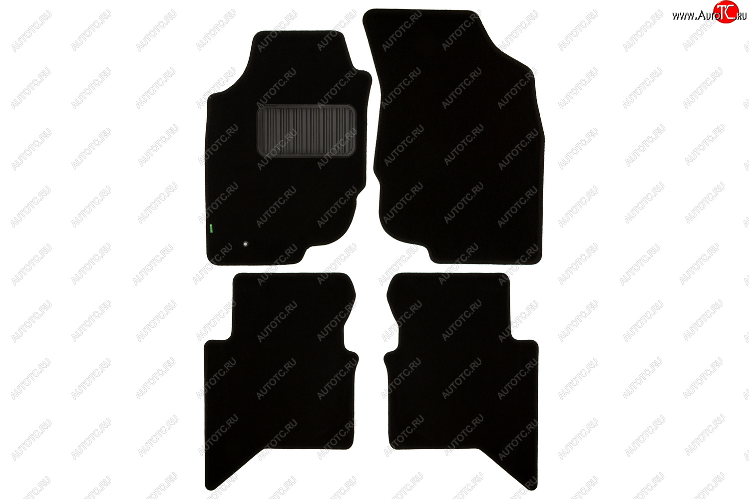 3 789 р. Комплект ковриков в салон (чёрные, текстиль) Klever Standard  Toyota Hilux  AN20,AN30 (2011-2016)