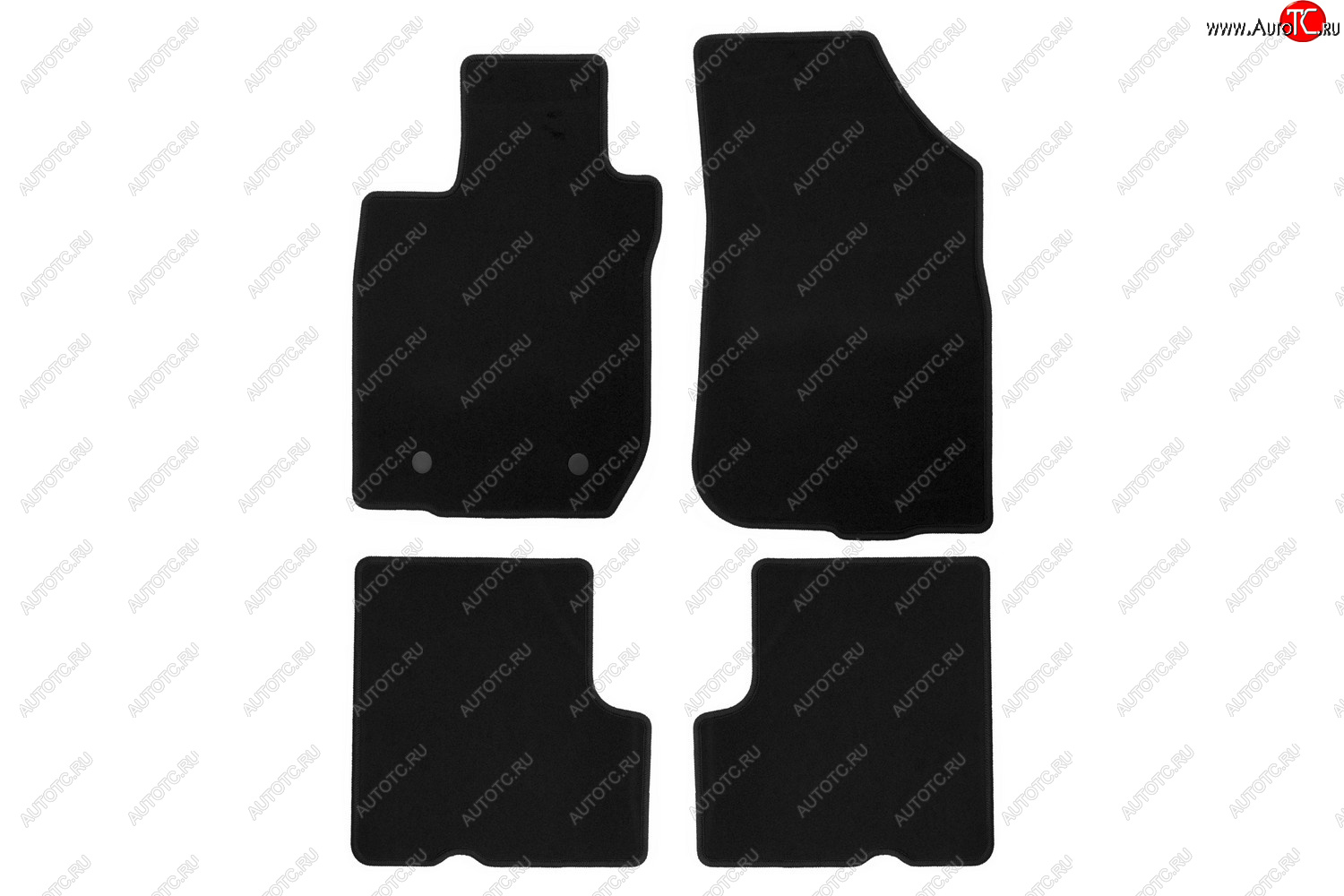 2 769 р. Коврики салона (текстиль) Klever Econom  Renault Sandero Stepway  (B8) (2014-2018) (Чёрные)