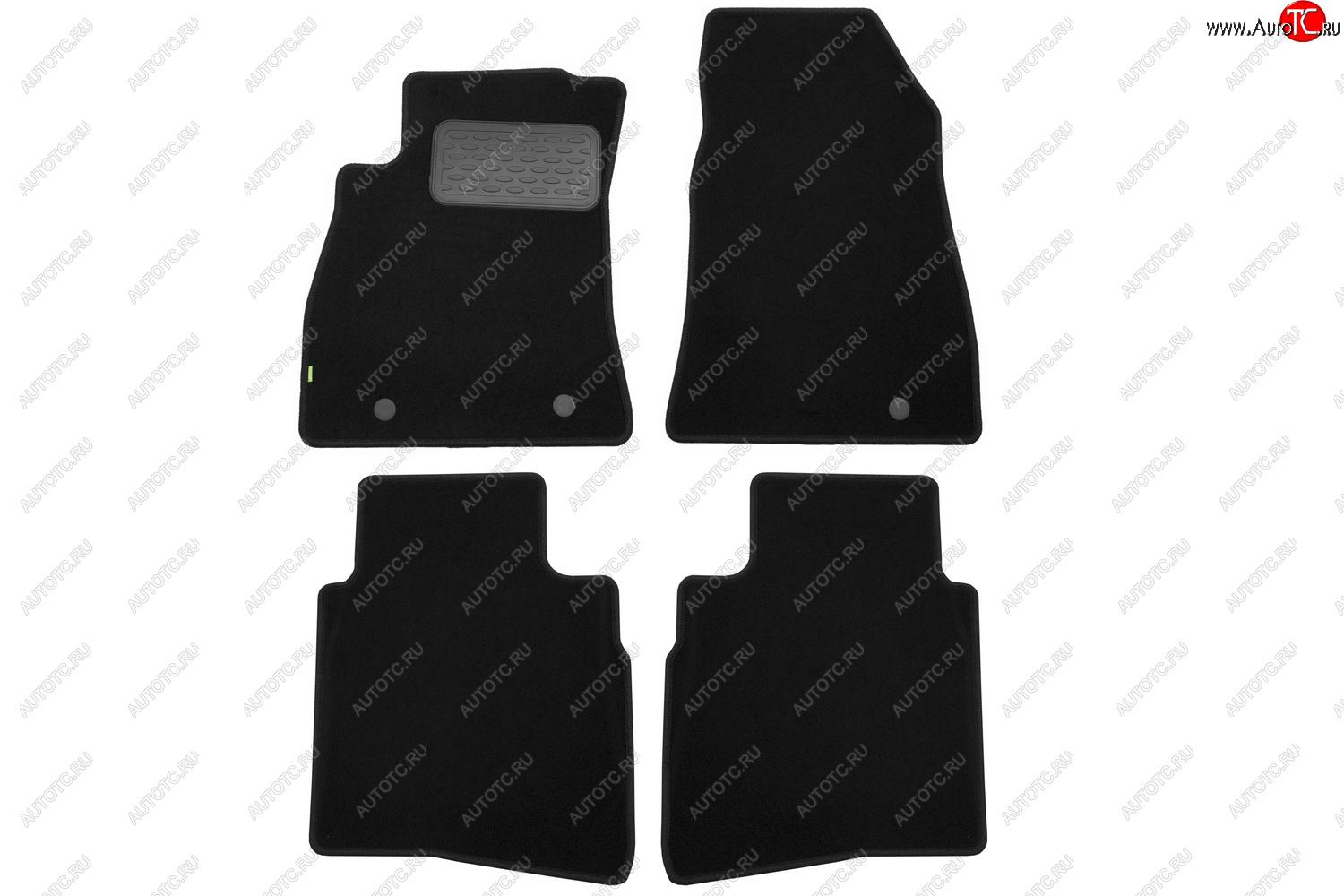 319 р. Комплект ковриков в салон (чёрные, текстиль) Klever Standard  Nissan Sentra  7 (2014-2017)