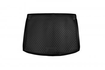 Коврик в багажник (полиуретан, чёрный) Element Seat Altea 5P дорестайлинг (2004-2009)