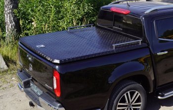 79 999 р. Крышка багажника (алюминий Black) TCC Mitsubishi L200 5 KK,KL рестайлинг (2018-2022). Увеличить фотографию 1