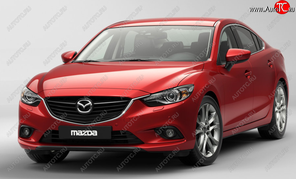 12 649 р. Капот BodyParts Mazda 6 GJ дорестайлинг седан (2012-2015) (Неокрашенный)