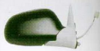 2 299 р. Правое зеркало заднего вида (плоское, электрическая регулировка, без подогрева, Тайвань) BodyParts Mazda 626 GE седан (1991-1997) (Неокрашенное). Увеличить фотографию 1