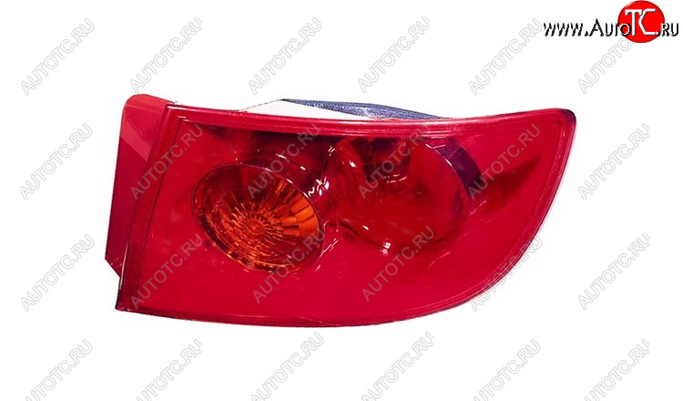 2 099 р. Правый фонарь задний (красный) BodyParts  Mazda 3/Axela  BK (2003-2009)