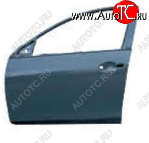 14 899 р. Левая дверь передняя BodyParts  Mazda 3/Axela  BL (2009-2013) (Неокрашенная)