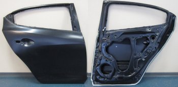 14 999 р. Правая задняя дверь BodyParts  Mazda 3/Axela  BM (2013-2019) (Неокрашенная). Увеличить фотографию 1