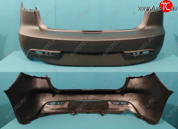 4 849 р. Задний бампер BodyParts Mazda 3/Axela BM дорестайлинг седан (2013-2016) (Неокрашенный)