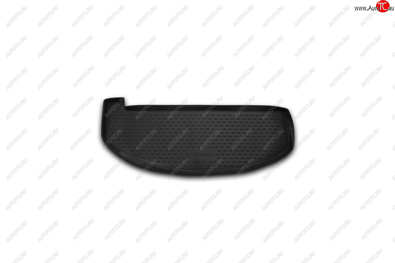 175 р. Коврик в багажник (короткий, полиуретан, чёрный) Element  Hyundai Grand Santa Fe  1 DM (2013-2018)