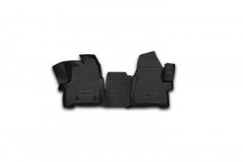 Комплект ковриков в салон Element 3D (1+2 seats, вариант 2)  Tourneo Custom, Transit Custom