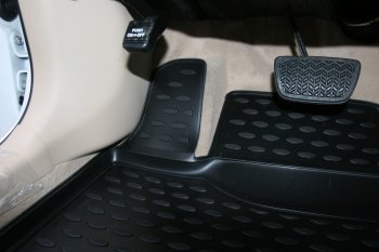 1 779 р. Коврики салона Element (передние, 2 штуки, полиуретан) Toyota Camry XV70 рестайлинг (2020-2024). Увеличить фотографию 2