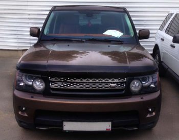 Дефлектор капота SIM  Land Rover Range Rover Sport  L320 (2009-2013)Цена: 2 989 р.. Увеличить фотографию 1