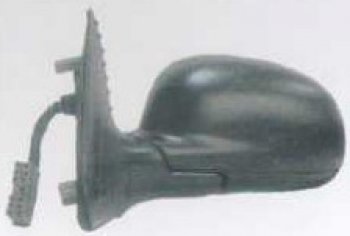 1 269 р. Левое зеркало заднего вида (асферическое, электрическая регулировка, с подогревом, Тайвань) BodyParts  Peugeot 406 ( 8B,  8E,F) (1995-2004) (Неокрашенное). Увеличить фотографию 1