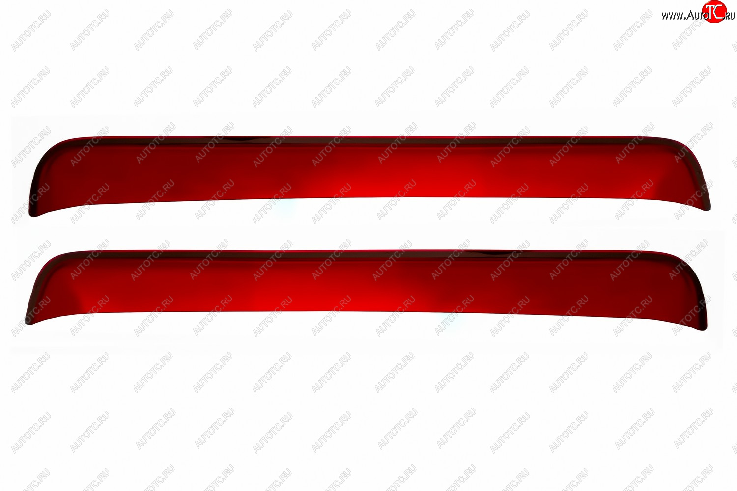 1 299 р. Дефлекторы окон (без логотипа MAN TGA, накладные, прямые, красные) REIN MAN TGA (2000-2024)