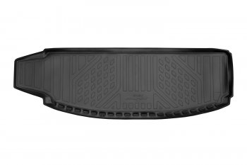 Коврик в багажник (полиуретан, чёрный) ISUZU Isuzu mu-X TF (2021-2024)