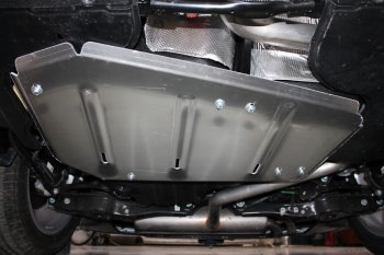 6 999 р. Защита бака (V-1.4 2WD, алюминий) TCC  Audi Q3  F3 (2018-2022). Увеличить фотографию 1