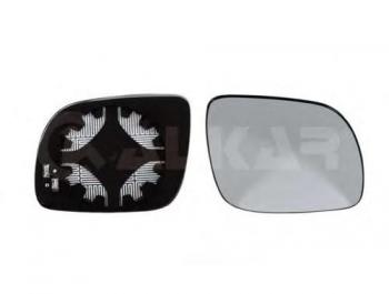 Правое полотно зеркала (сферическое, с подогревом) ALKAR  Fabia ( Mk1,  Mk2), Octavia ( Tour A4 1U5,  Tour A4 1U2)