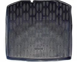 2 089 р. Коврик в багажник Combi Aileron (полиуретан) Skoda Fabia Mk2 хэтчбэк дорестайлинг (2007-2010). Увеличить фотографию 1
