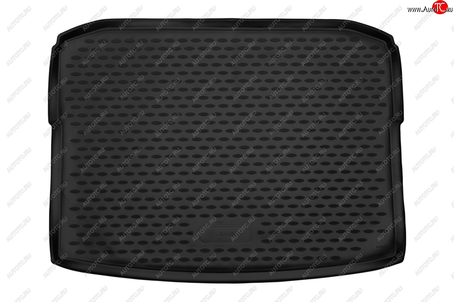 1 479 р. Коврик багажника Element (полиуретан, 2WD, для РФ) Skoda Karoq NU7 дорестайлинг (2017-2021) (Черный)