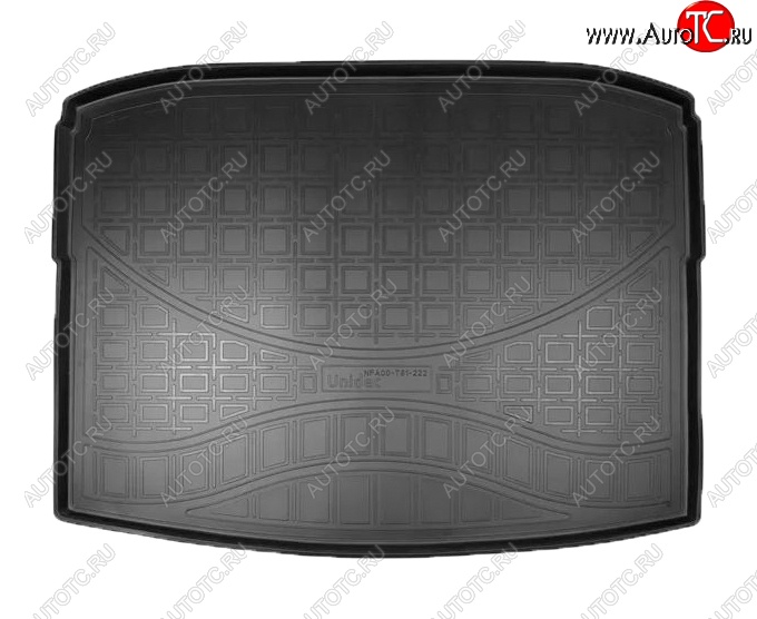 1 599 р. Коврик в багажник (RUS) Norplast  Skoda Karoq  NU7 (2017-2021) (Черный)