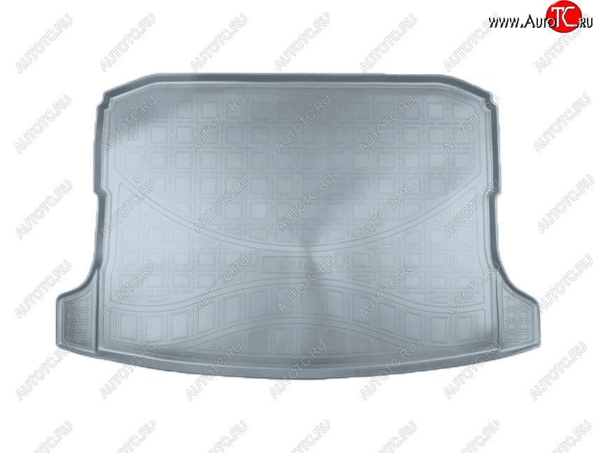 1 979 р. Коврик багажника Norplast (с ушами)  Skoda Karoq  NU7 (2017-2021) (Цвет: серый)