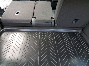 1 179 р. Коврик в багажник Aileron (5 мест),  Skoda Kodiaq  NU7 (2017-2021). Увеличить фотографию 2