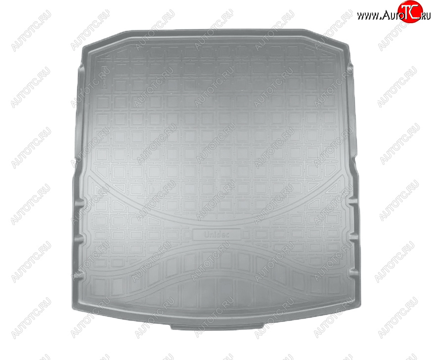 2 099 р. Коврик багажника Norplast Unidec  Skoda Octavia  A8 (2019-2022) (Цвет: серый)