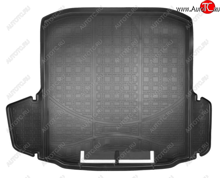 2 899 р. Коврик в багажник Norplast  Skoda Octavia  A7 (2012-2017) (Черный с фартуком)